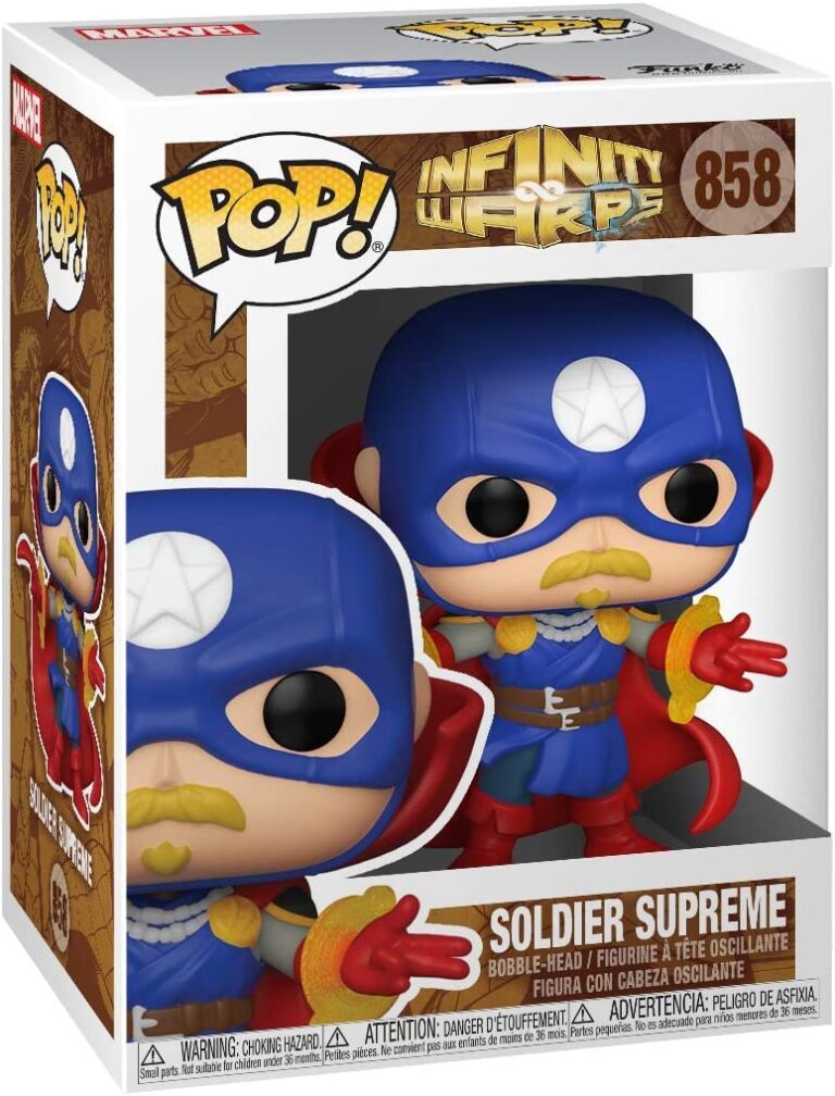 Figura Funko POP Marvel Infinity Warps Soldier Supreme