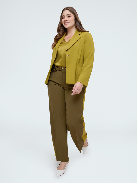Fiorella Rubino Pantalones Wide Leg bicolor