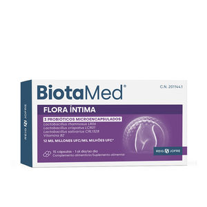 Forté Pharma BIOTAMED FLORA ÍNTIMA cápsulas 15 u