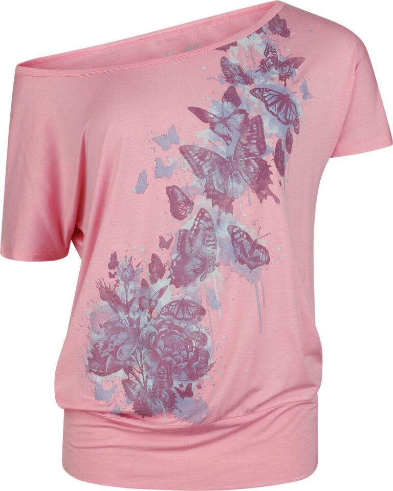Full Volume by EMP Camiseta de Full Volume by EMP - Butterfly - S XXL - para Mujer - Rosa