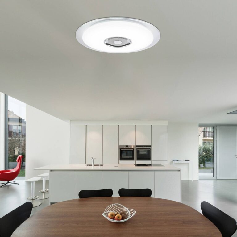 Globo Lámpara LED de techo Tune RGB con altavoz Ø 60