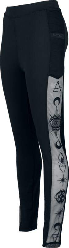Gothicana by EMP Leggins Gótico de Gothicana by EMP - The Void - S XXL - para Mujer - Negro