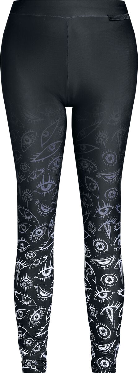 Gothicana by EMP Leggins Gótico de Gothicana by EMP - The Void - S XXL - para Mujer - Negro