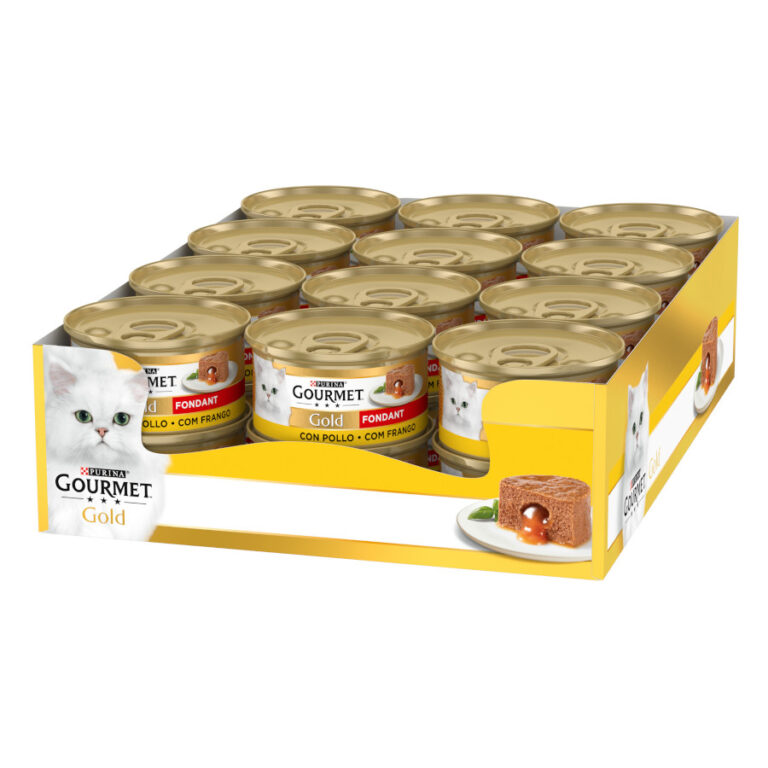 Gourmet 48 latas x 85 g Gourmet Gold Fondant Pollo en Paté lata para gatos ¡Pack ahorro!