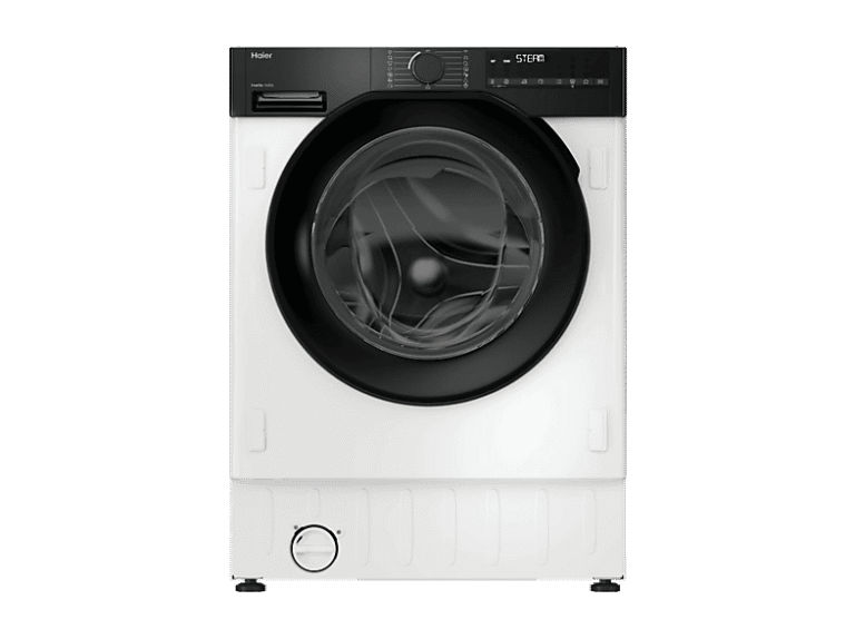 Haier Lavadora integrable - Haier Series 6 BHA6S69M6DB9J-S, Carga frontal, Motor Inverter, Función Vapor, Mix Power System, 9 kg, 1600 rpm, Sin panela