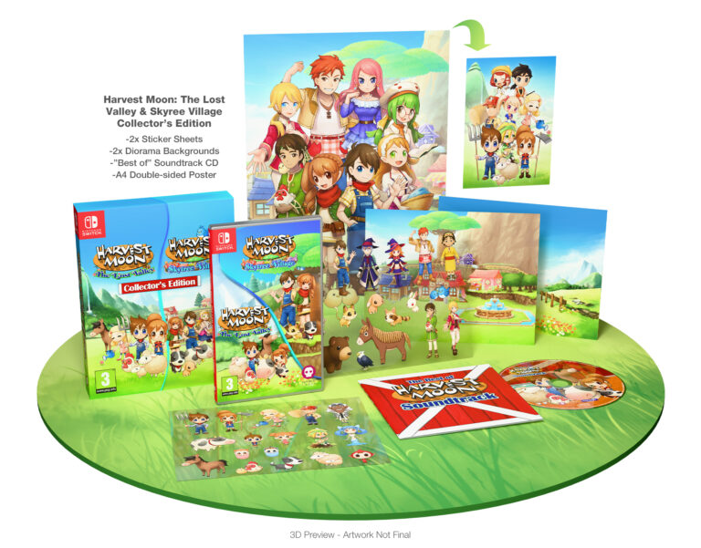 Harvest Moon The Lost Valley y Skytree Village Collectors Edition