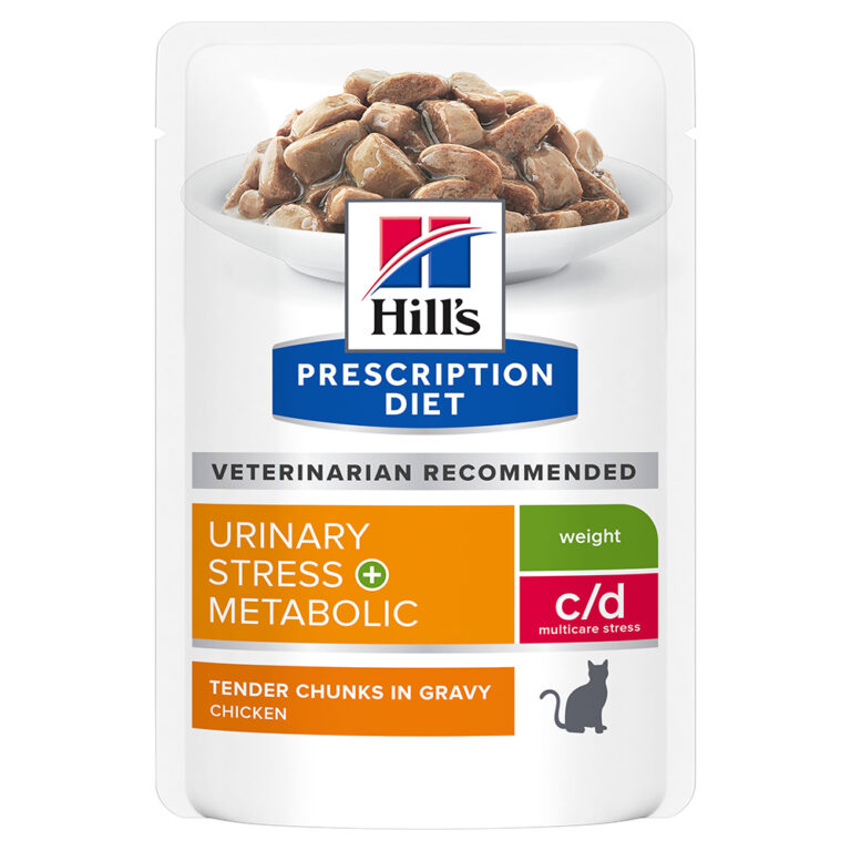 Hill's Prescription Diet 36 x 85 g para gatos en oferta: 24 + 12 ¡gratis! - c/d Multicare Stress + Metabolic
