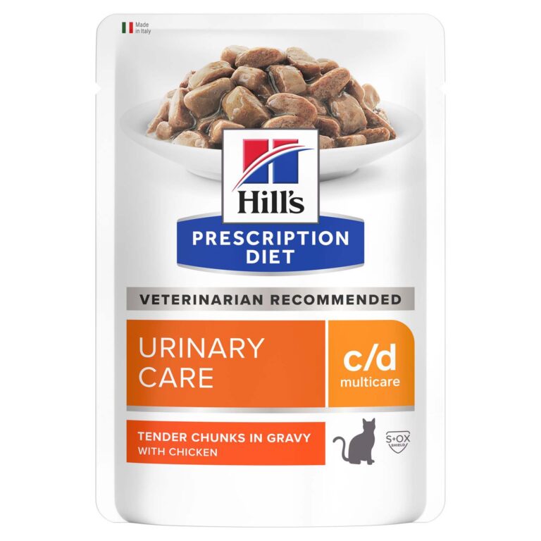 Hill's Prescription Diet 36 x 85 g para gatos en oferta: 24 + 12 ¡gratis! - c/d Multicare Urinary Care con pollo