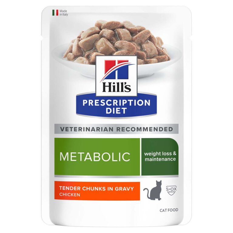 Hill's Prescription Diet 36 x 85 g para gatos en oferta: 24 + 12 ¡gratis! - Metabolic Control de Peso