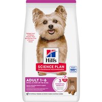 Hill's Science Plan Adult 1-6 Small & Mini cordero y arroz - 2 x 1,5 kg - Pack Ahorro