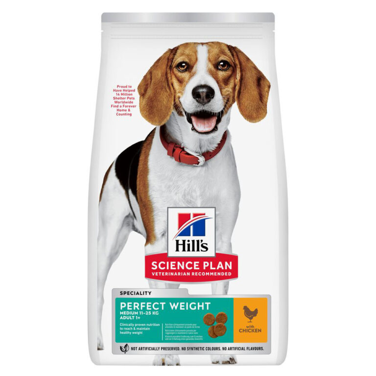 Hill's Science Plan Perfect Weight Adult 1+ Medium con pollo - 12 kg