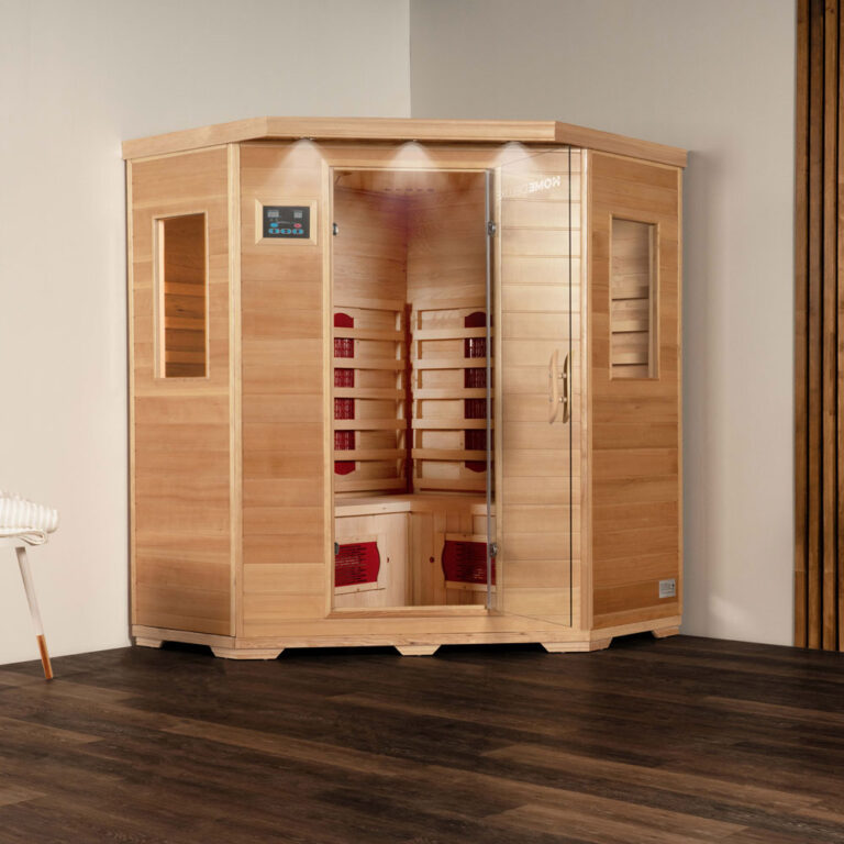 Home Deluxe Cabina de infrarrojos REDSUN XXL - 150 x 150 cm para 4 persona