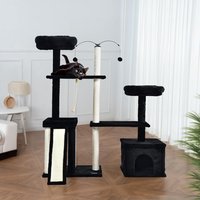 Home Deluxe JAX poste rascador - negro