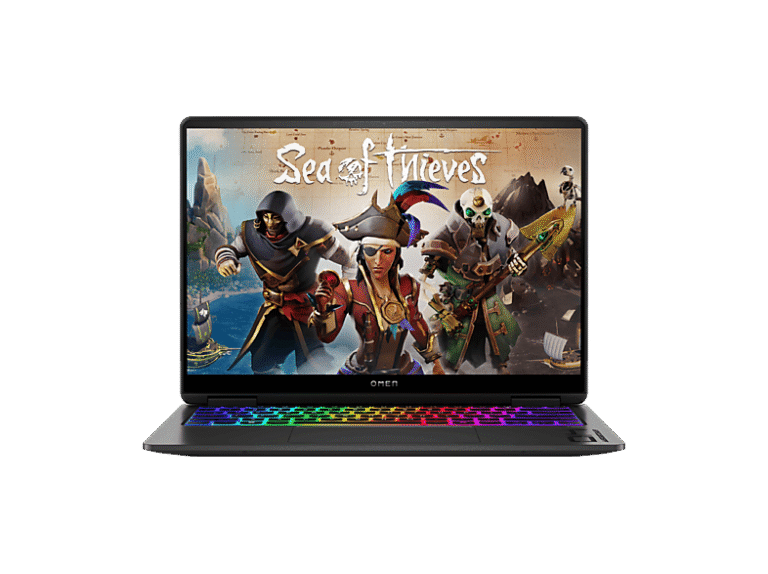 HP Portátil gaming - HP OMEN Transcend 14-fb1004ns, 14" 3K OLED, Intel® Core™ Ultra 7 255H, 32GB RAM, 1TB SSD, GeForce RTX™ 5060, Sin sistema operativ