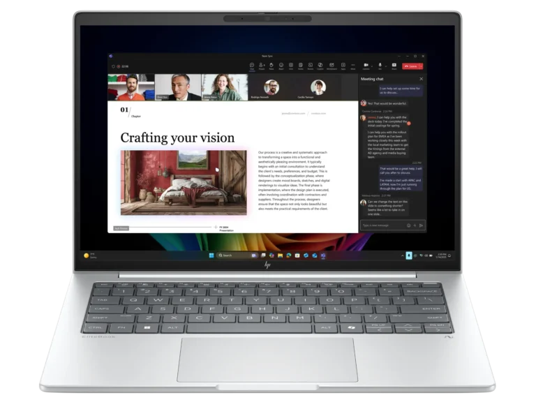 HP Portátil Profesional HP EliteBook 8 G1a 14" con IA