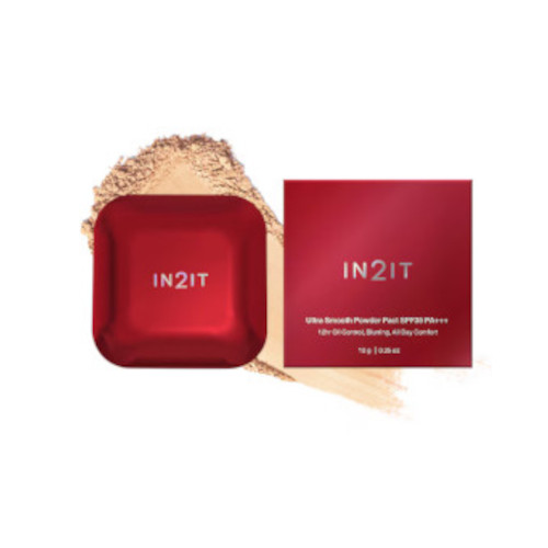 IN2IT Ultra Smooth Powder Pact SPF35 PA+++ - 10g - 3N Neutral Tan