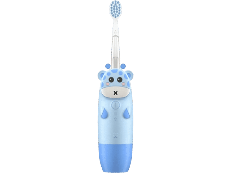 Innogio Cepillo eléctrico infantil - InnoGIO GIO-450BLUE, Para niños, Sónico, Función de memoria, IPX7, Luces colores, Azul