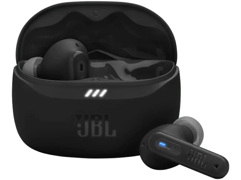 Jbl Auriculares True Wireless - JBL Tune Beam 2, 48 h Autonomía, IP54, Cancelación de ruido, Ergonómico, Negro