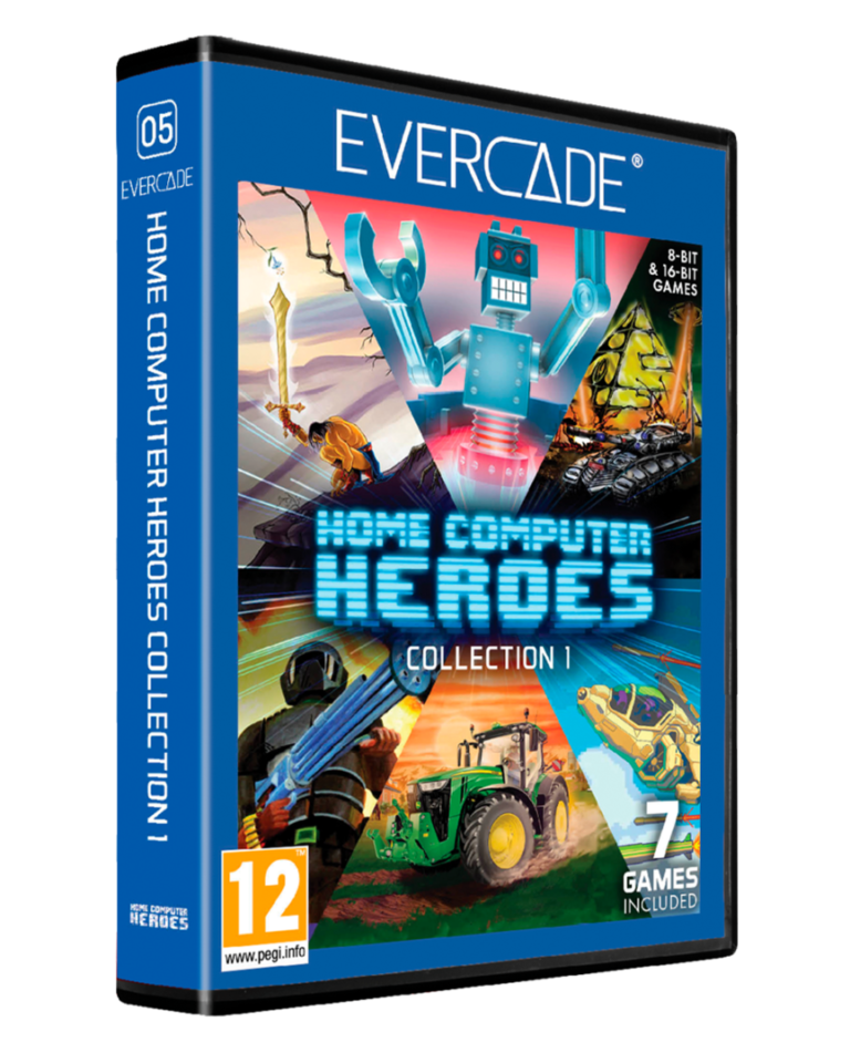 Juego Blaze Entertainment Cartucho Evercade Home Computer Heroes Collection 1