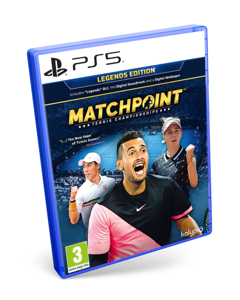 Juego Kalypso Matchpoint: Tennis Championships Edición Legend