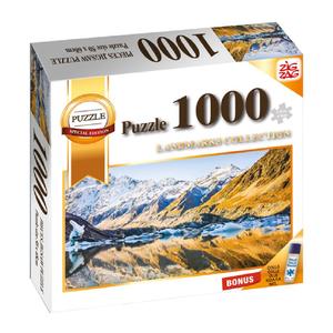 Juego ZIG ZAG Puzzle 1000 pz Aoraki con pegamento