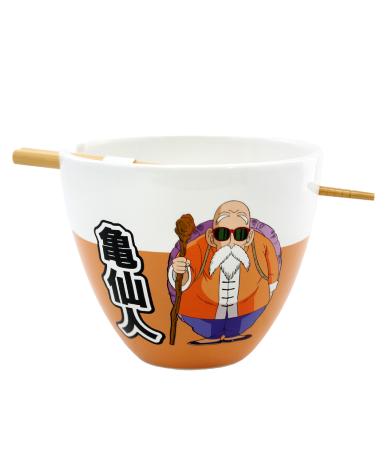 Just Funky Bol de ramen con palillos Roshi Drangon Ball Z 470 m