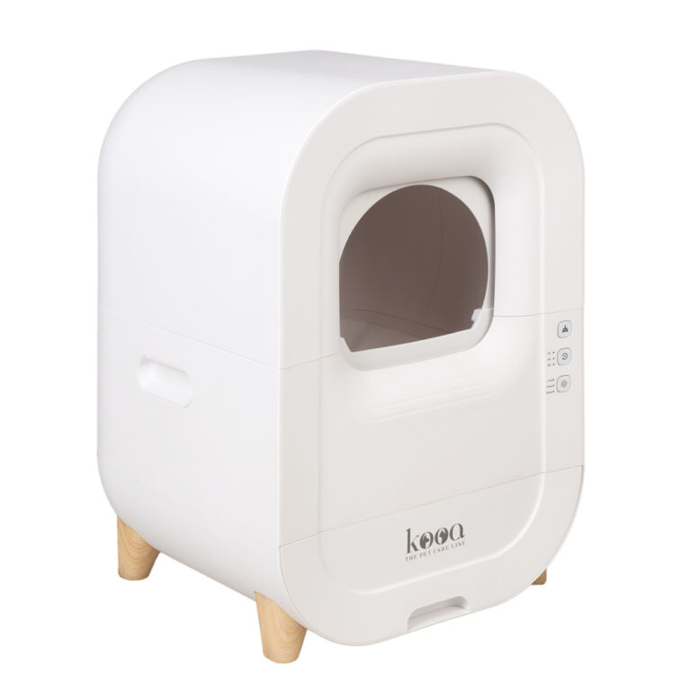 kooa Arenero automático kooa para gatos - blanco