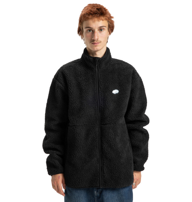 L Vault - Polar con cremallera Negro hombre