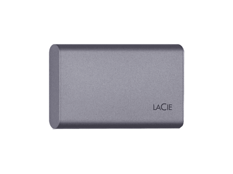 Lacie Disco duro SSD externo 1 TB - Lacie Mobile Secure, 1x USB-C, Negro