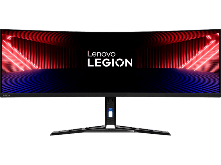 Lenovo Monitor gaming - Lenovo Legion R45w-30, 44.5", UWQHD, 1 ms, 165 Hz, USB, HDMI, Negro, curvo