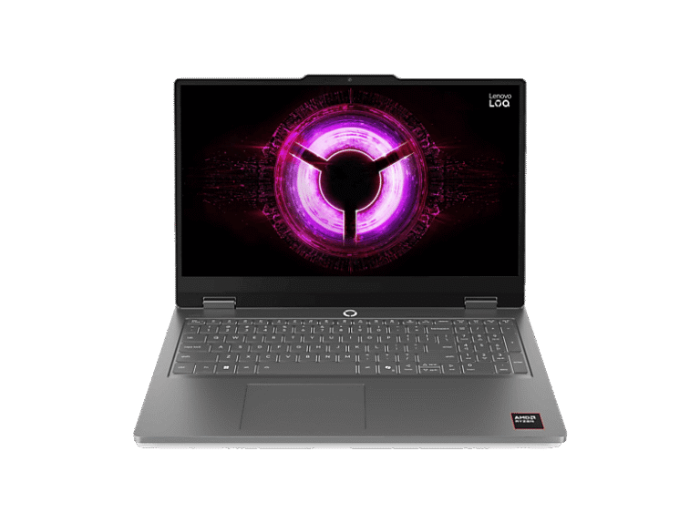 Lenovo Portátil gaming - Lenovo LOQ Essential 15ARP11, 15.6" Full-HD, AMD Ryzen™ 7 170, 16GB RAM, 512GB SSD, GeForce RTX™ 5050, Sin sistema operativo,