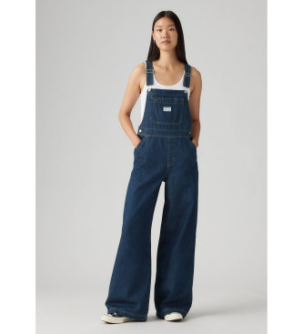 Levi's para mujer. 001V0-0005 Peto Largo azul (XS), Casual, Algodón, Deni
