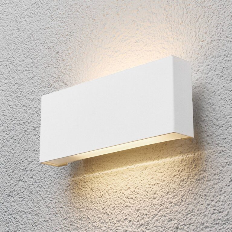 Lindby Aplique LED para exterior Lindby Safira, metal, arriba/abajo, IP44