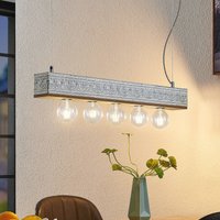 Lindby Mella colgante, motivo ornamental, 5 luce