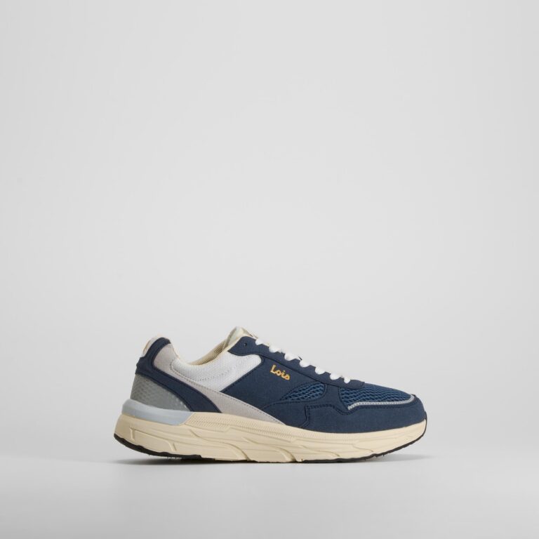 Lois Zapatilla deportiva casual azul LOIS - Talla: 40