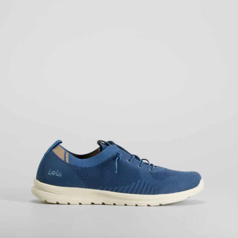 Lois Zapatilla urbana ligera azul LOIS - Talla: 40