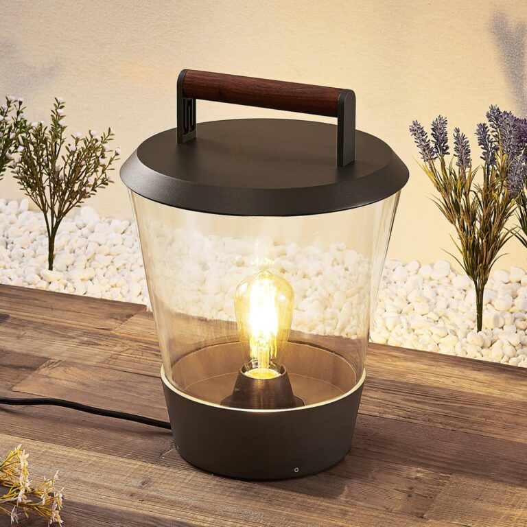 Lucande Larkyn lámpara de mesa decoración exterior