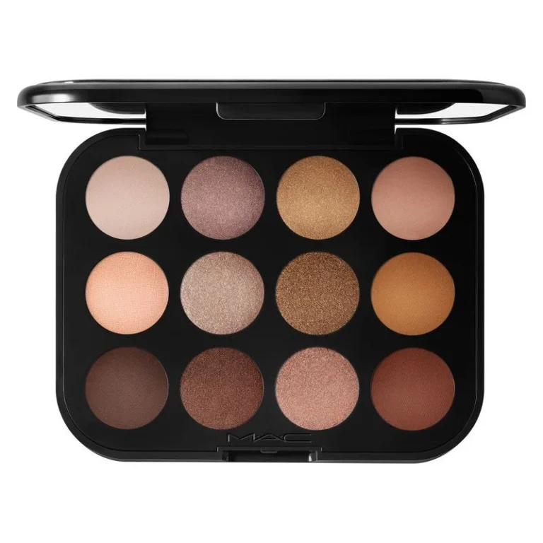 Mac cosmetics Connect In Color X12 Unfiltered Nudes 12,2 g - Paleta de Sombras de Ojo