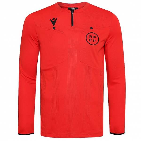 Macron Spanien RFEF macron Hombre Camiseta de árbitro de manga larga 58546926