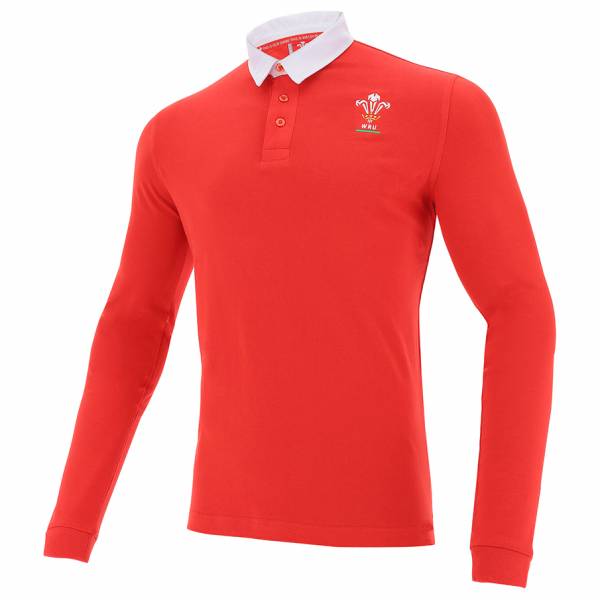 Macron Wales WRU macron Rugby Hombre Camiseta de manga larga 58195692