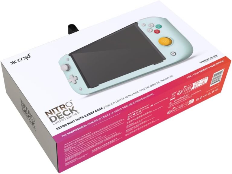 Mando Nitro Deck CRKD Retro Mint Limited Edition Switch
