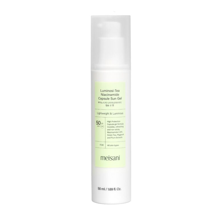 Meisani Luminosi-Tea Niacinamide Capsule Sun Gel SPF50