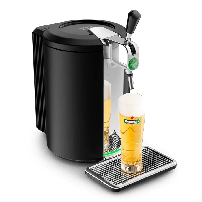 Moulinex Tirador de cerveza, Barril 5L, 65 W, Compacto