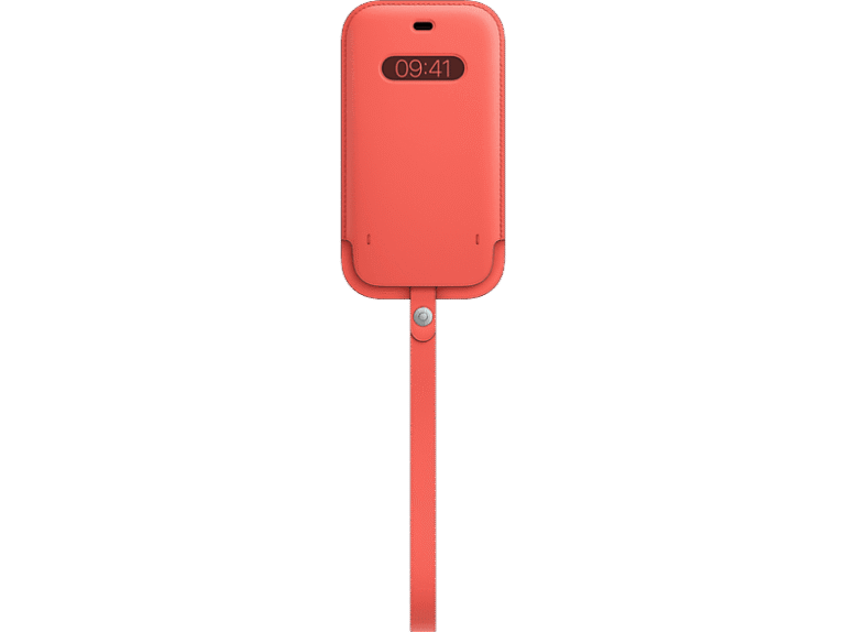 Móvil APPLE MagSafe funda integral, De piel, Para iPhone 12 y Pro, Pomelo rosa
