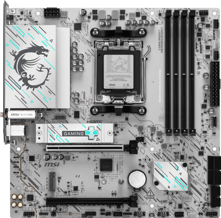 Msi Amd B840M Gaming Plus Wifi6E Socket Am5