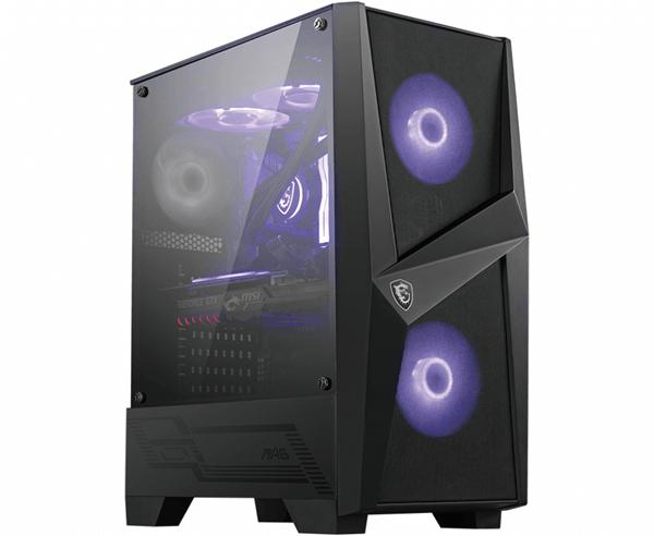 Msi Caja Gaming Msi Mag Forge 100M Atx RGB Negro