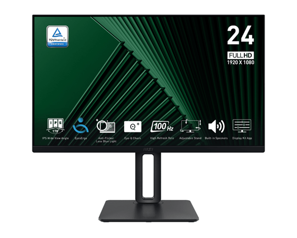 Msi Pro MP245PG Pro 23.8" LCD IPS Full HD HDMI VGA Altavoce