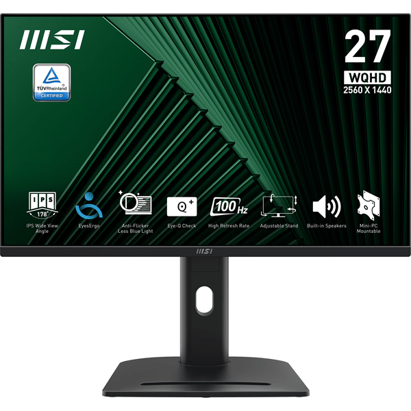 Msi Pro MP275QPG Pro 27" LCD IPS Wide Quad HD HDMI Altavoce