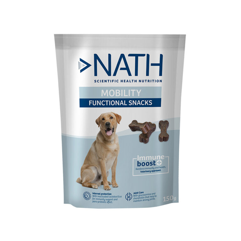Nath 6 bolsitas x 150 g Nath Bocaditos Mobility para perros ¡Pack ahorro!