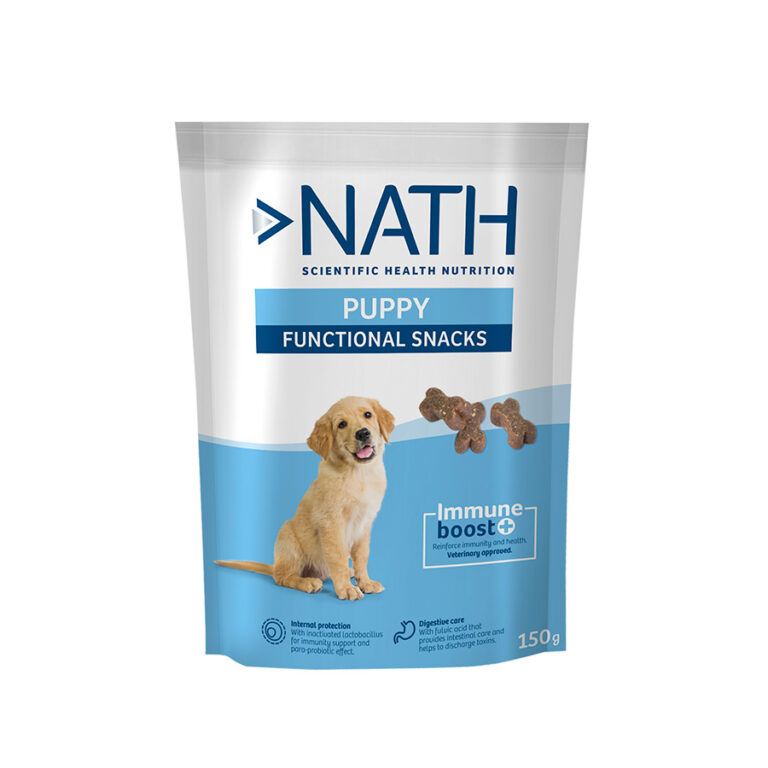 Nath 6 bolsitas x 150 g Nath Bocaditos Puppy Functional para perros ¡Pack ahorro!